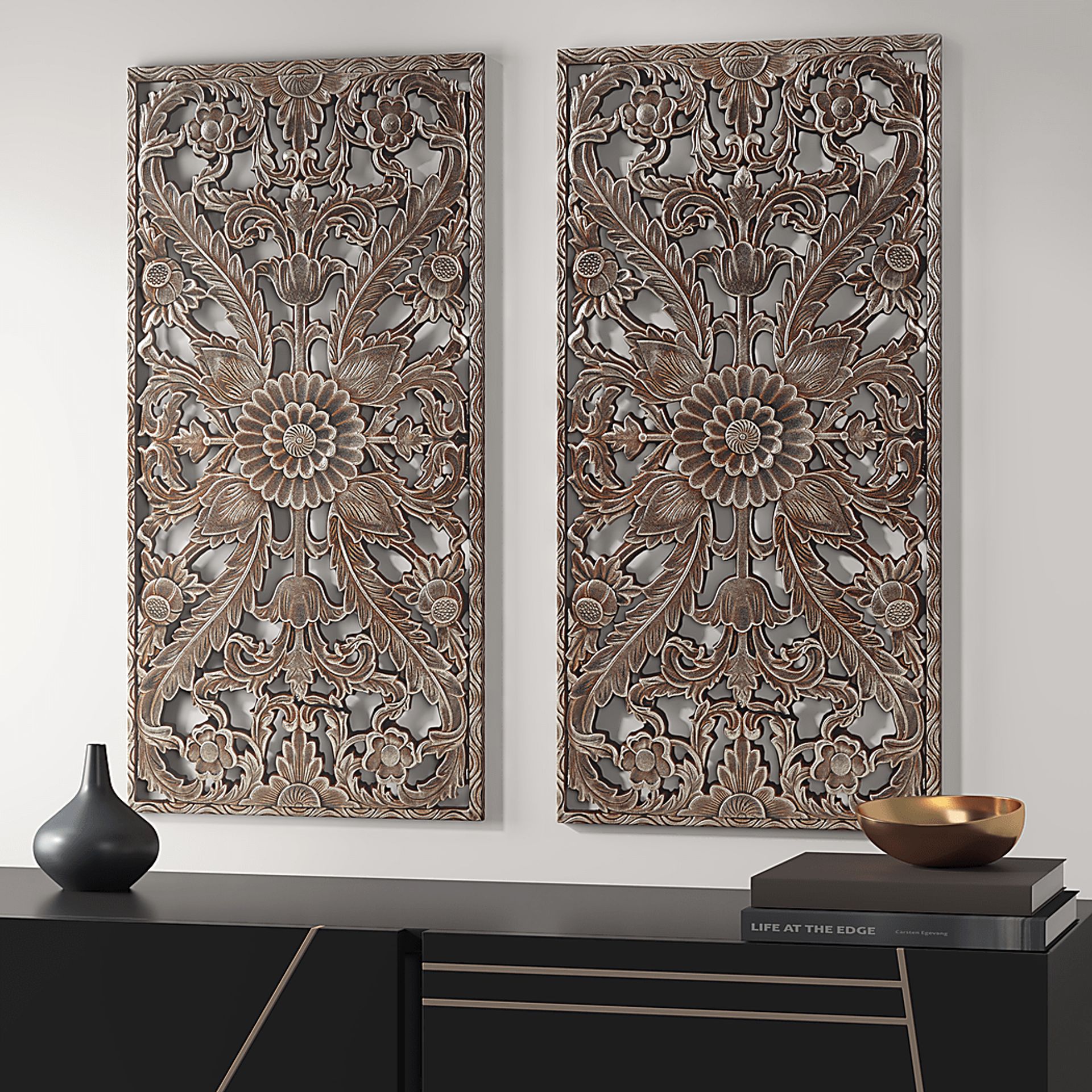 Brightway Bronze Wall Decor, Set of 2 - Image 3
