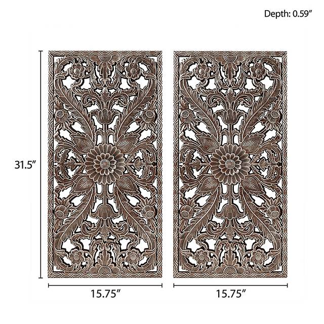 Brightway Bronze Wall Decor, Set of 2 - Thumbnail - Image 9