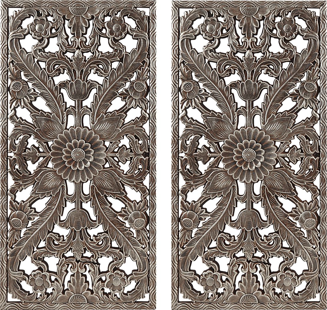 Brightway Bronze Wall Decor, Set of 2