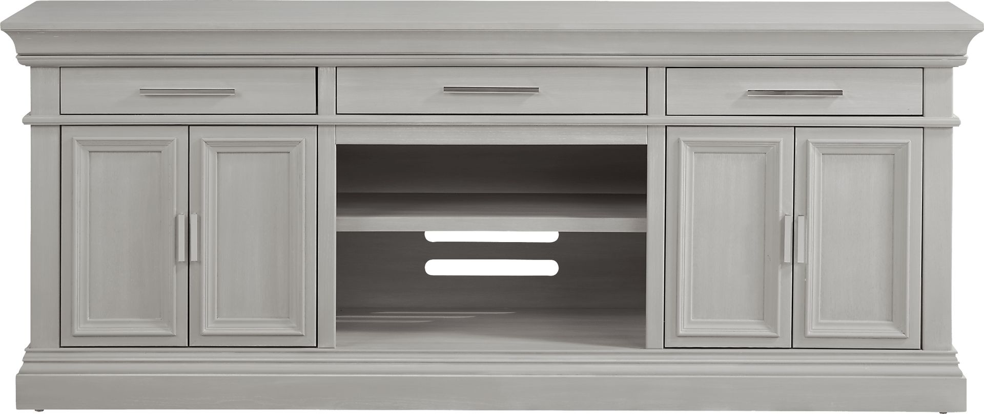 Brightwood Gray Console | Rooms to Go