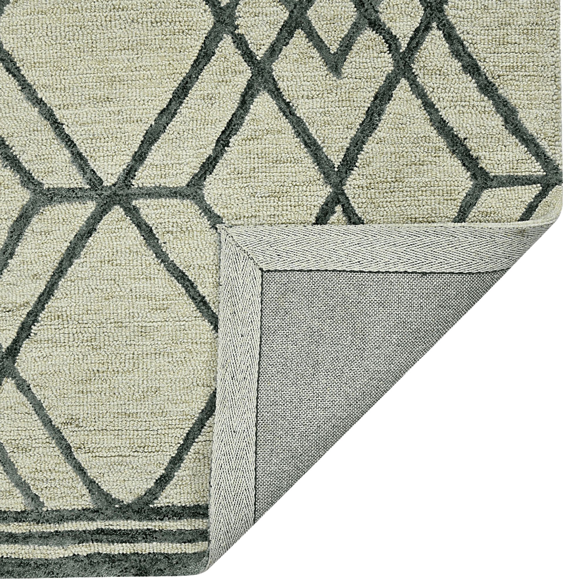 Brigit Ivory 5' x 8' Rug - Image 6