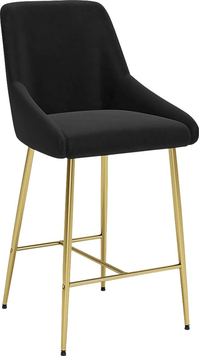 Brigodoom Black Counter Height Stool - Thumbnail - Image 1