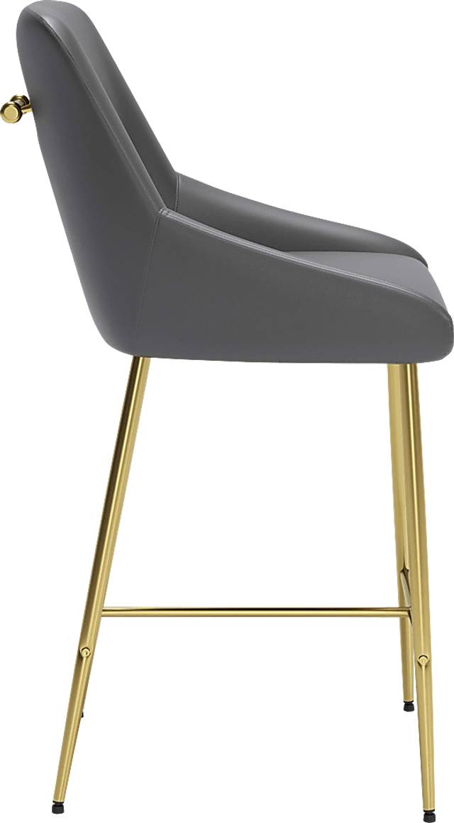 Brigodoom Gray Counter Height Stool - Thumbnail - Image 3