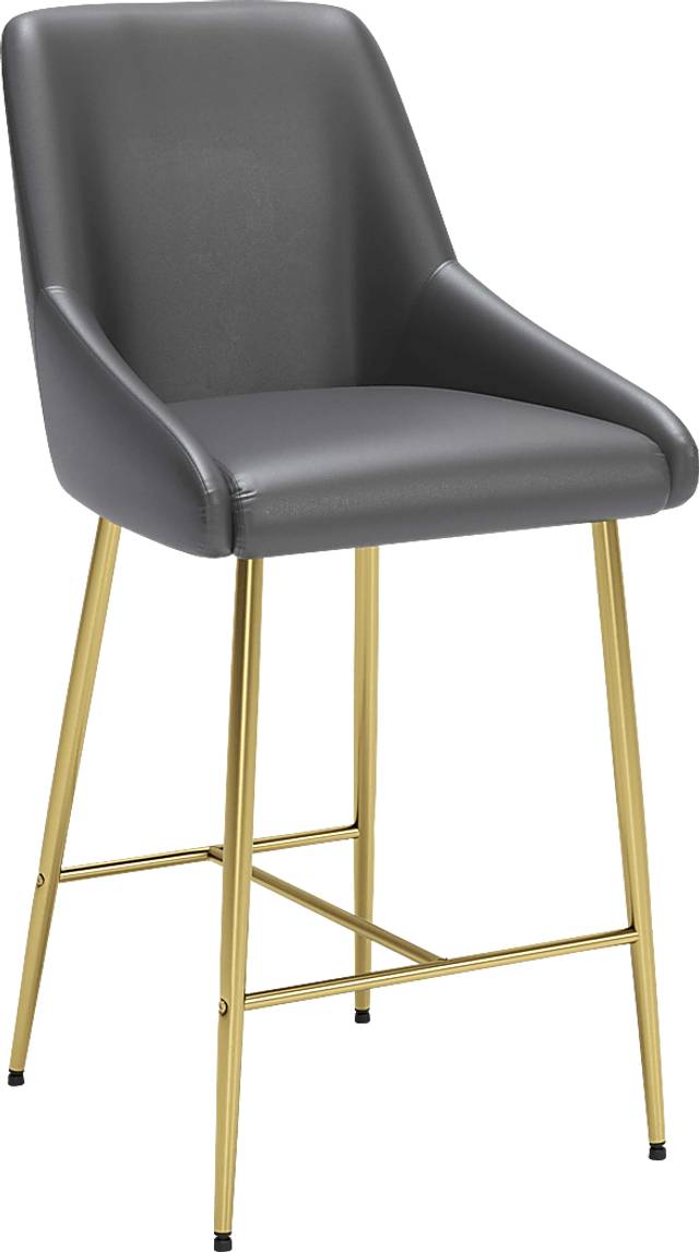Brigodoom Gray Counter Height Stool - Thumbnail - Image 1