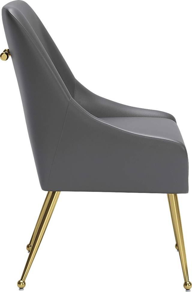 Brigodoom Gray Dining Chair - Thumbnail - Image 4
