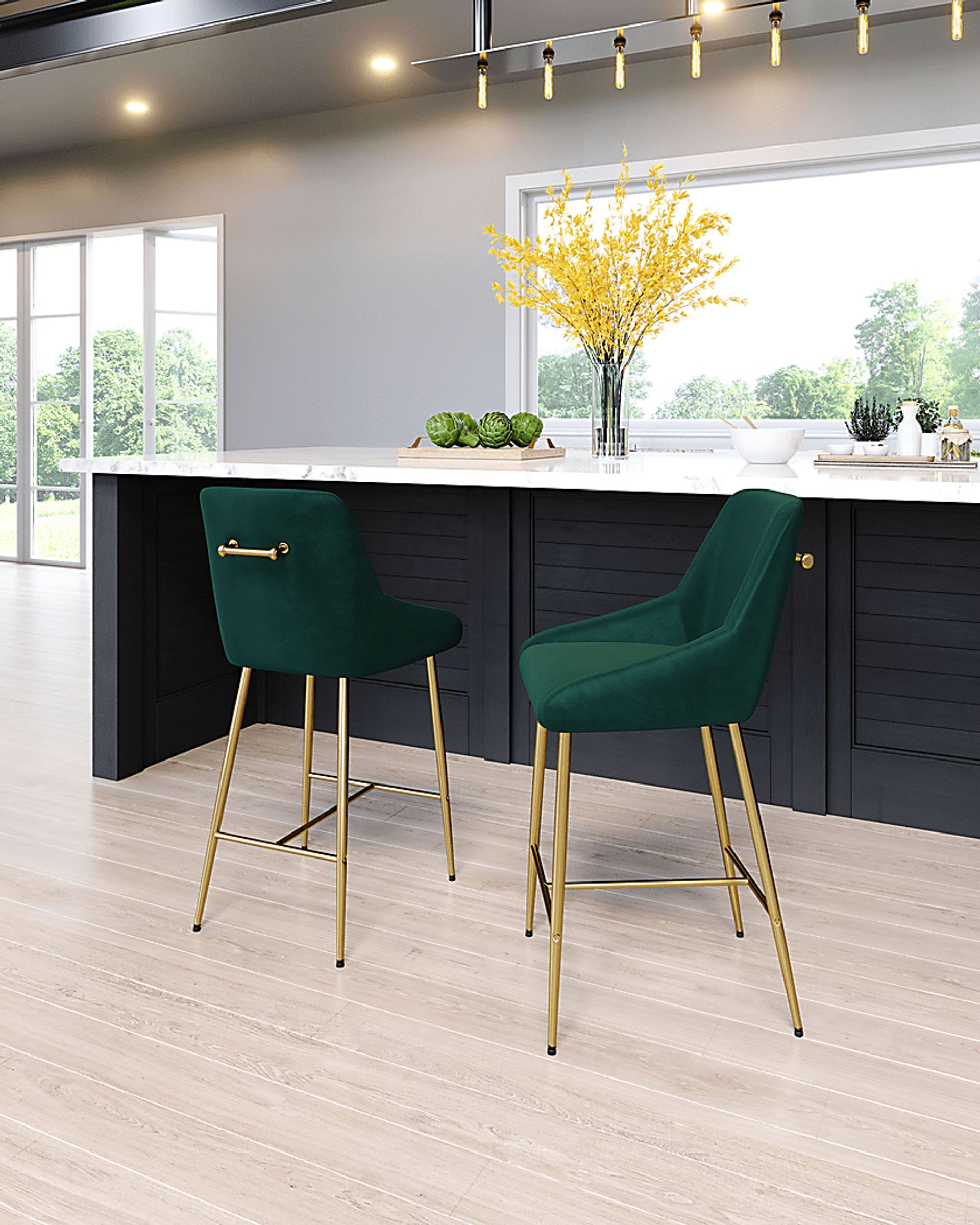 Brigodoom Green Counter Height Stool - Image 2