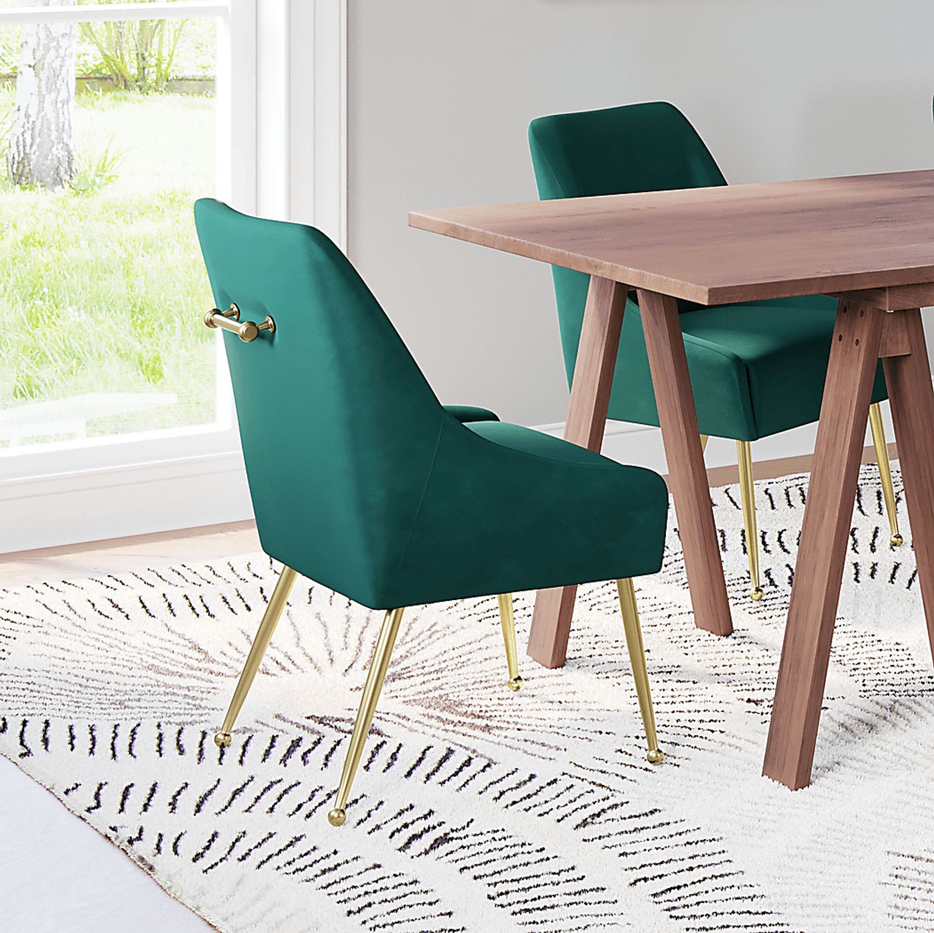 Brigodoom Green Dining Chair - Image 2