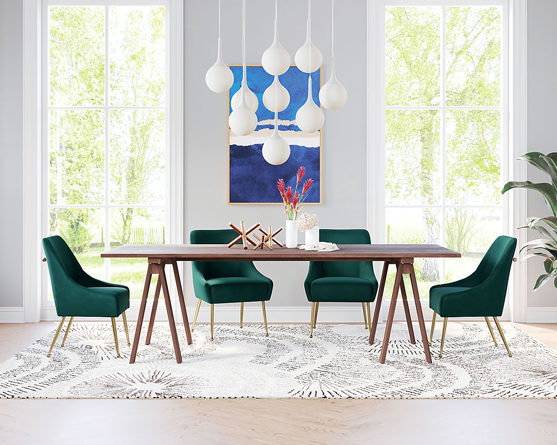 Brigodoom Green Dining Chair - Image 3