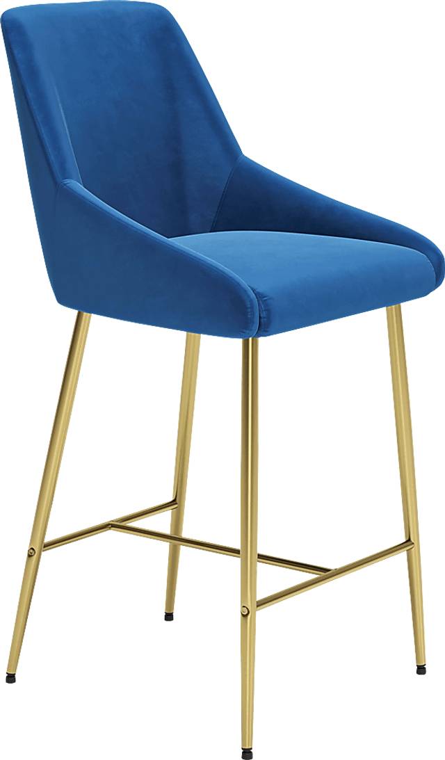 Brigodoom Navy Counter Height Stool - Thumbnail - Image 8