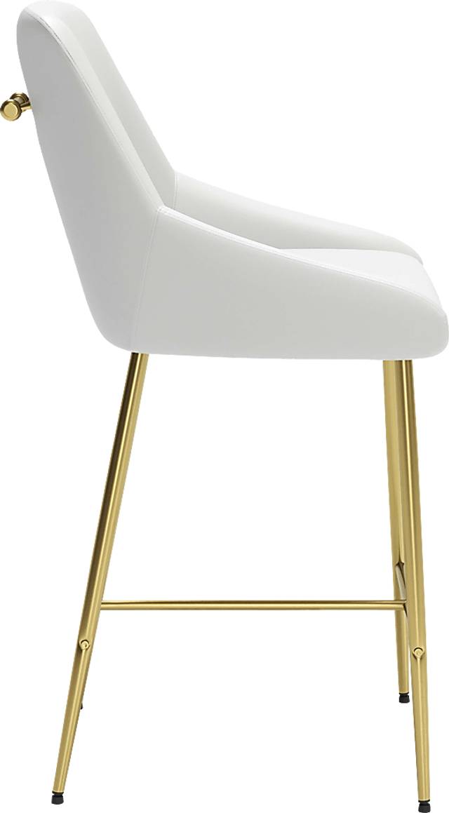 Brigodoom White Counter Height Stool - Thumbnail - Image 3