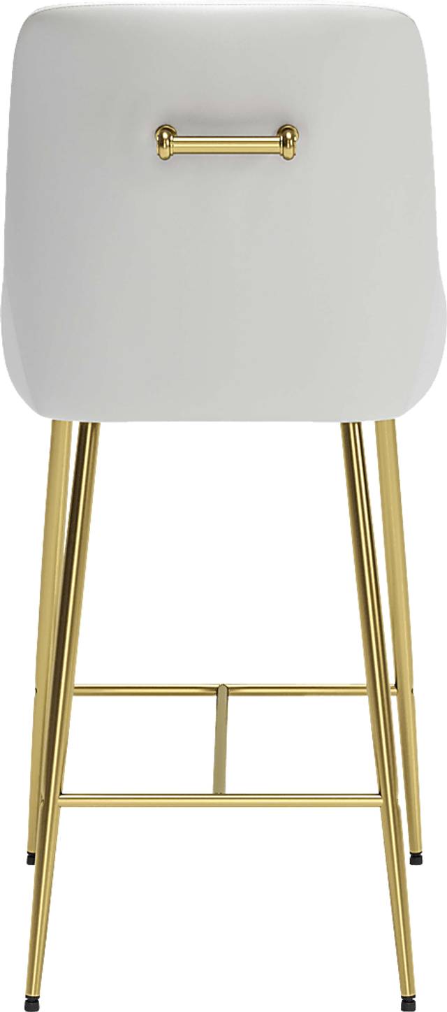Brigodoom White Counter Height Stool - Thumbnail - Image 4