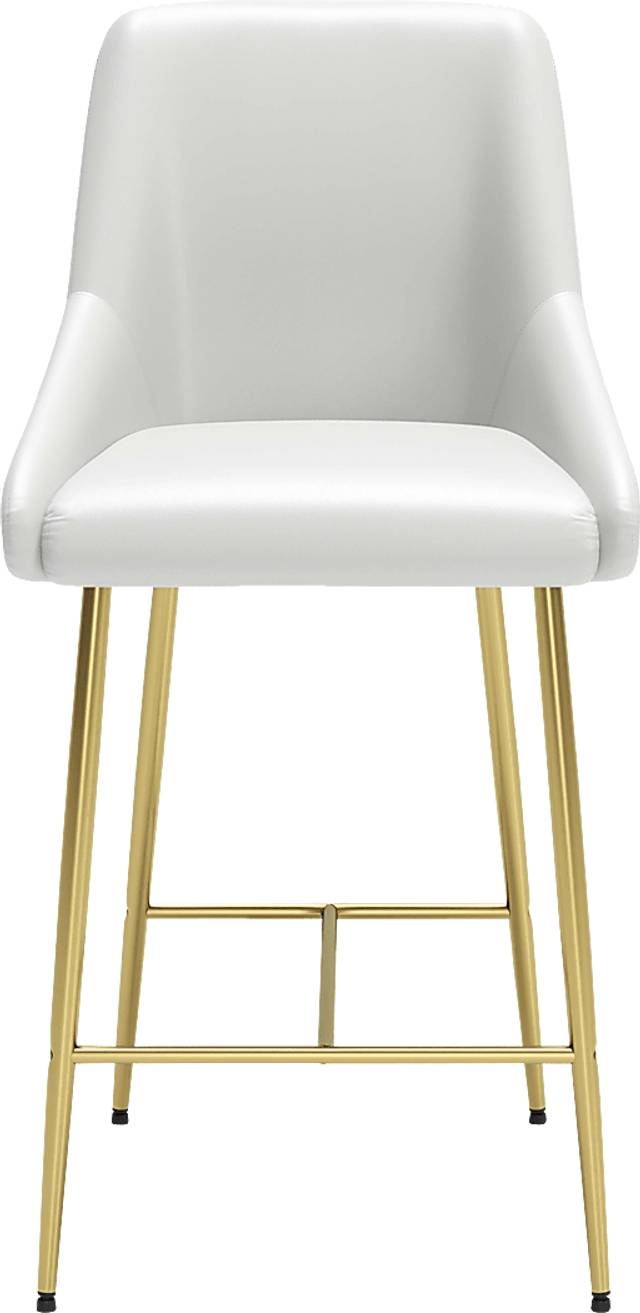 Brigodoom White Counter Height Stool - Thumbnail - Image 5