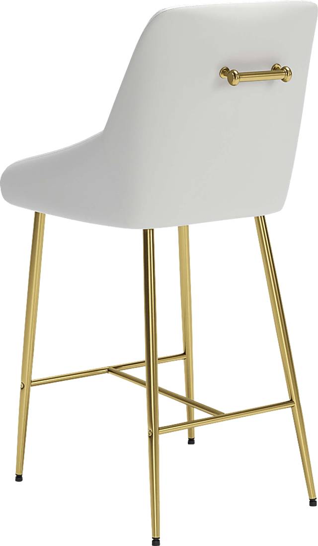 Brigodoom White Counter Height Stool - Thumbnail - Image 6
