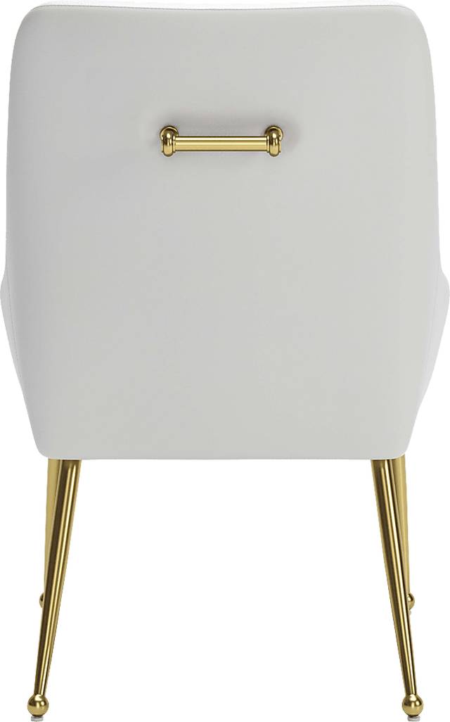 Brigodoom White Dining Chair - Thumbnail - Image 6