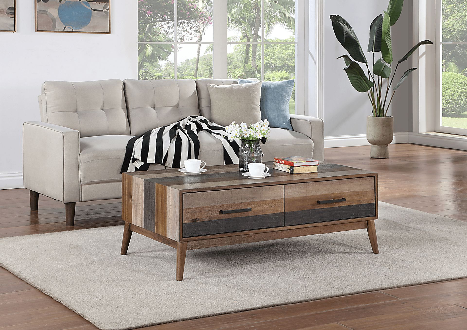 Brigtine Brown Cocktail Table - Image 2