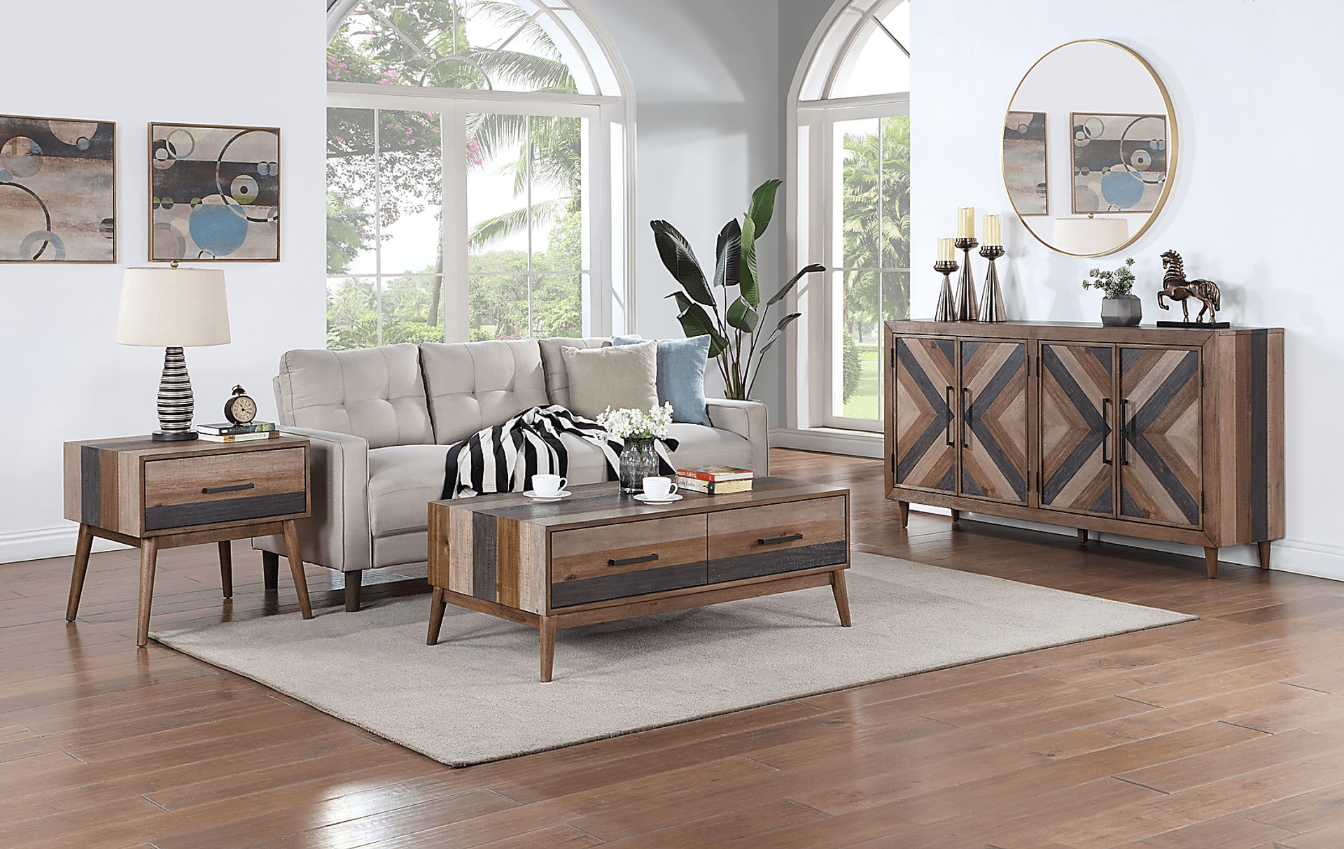 Brigtine Brown Cocktail Table - Image 8
