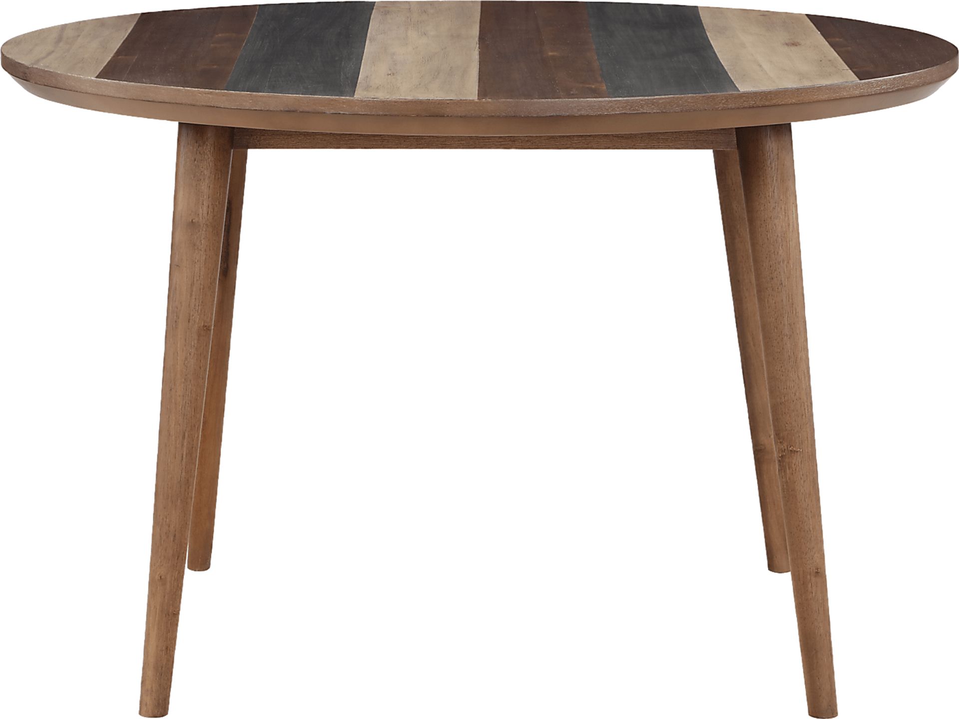 Brigtine Brown Round Dining Table - Image 3