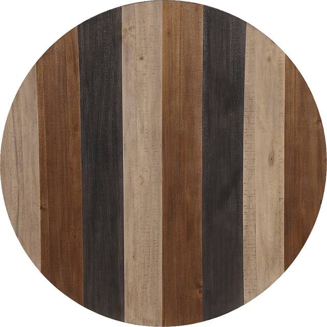 Brigtine Brown Round Dining Table - Thumbnail - Image 4