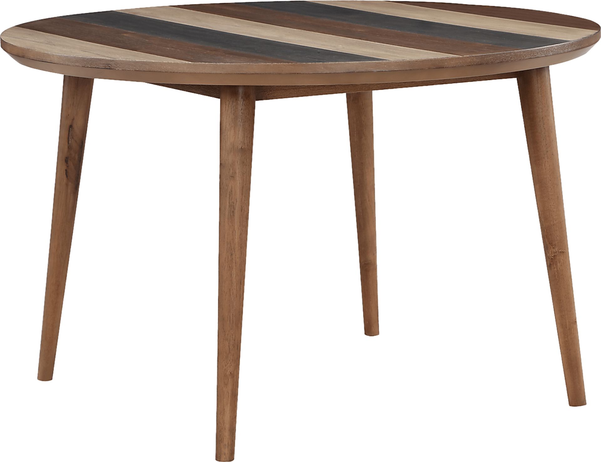Brigtine Brown Round Dining Table - Image 1