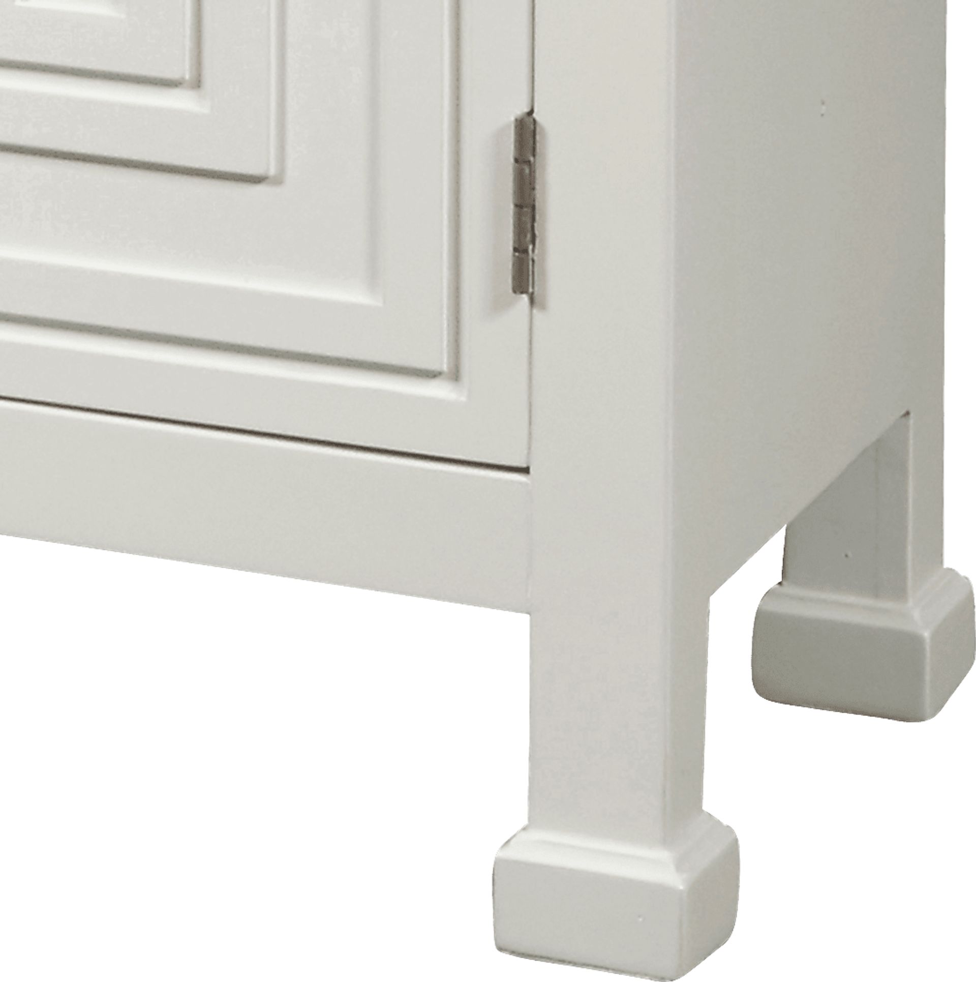 Brijetta White Credenza - Image 7