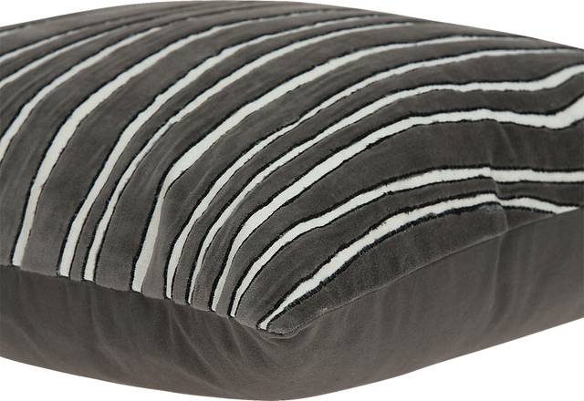 Brilee Gray Accent Pillow - Thumbnail - Image 4