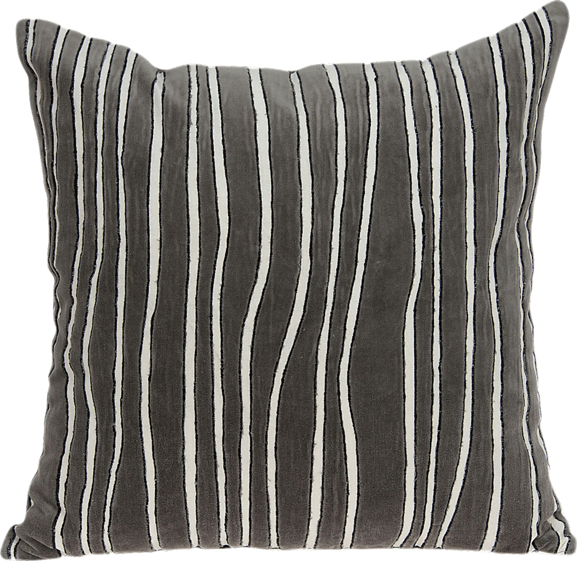Brilee Gray Accent Pillow - Image 1