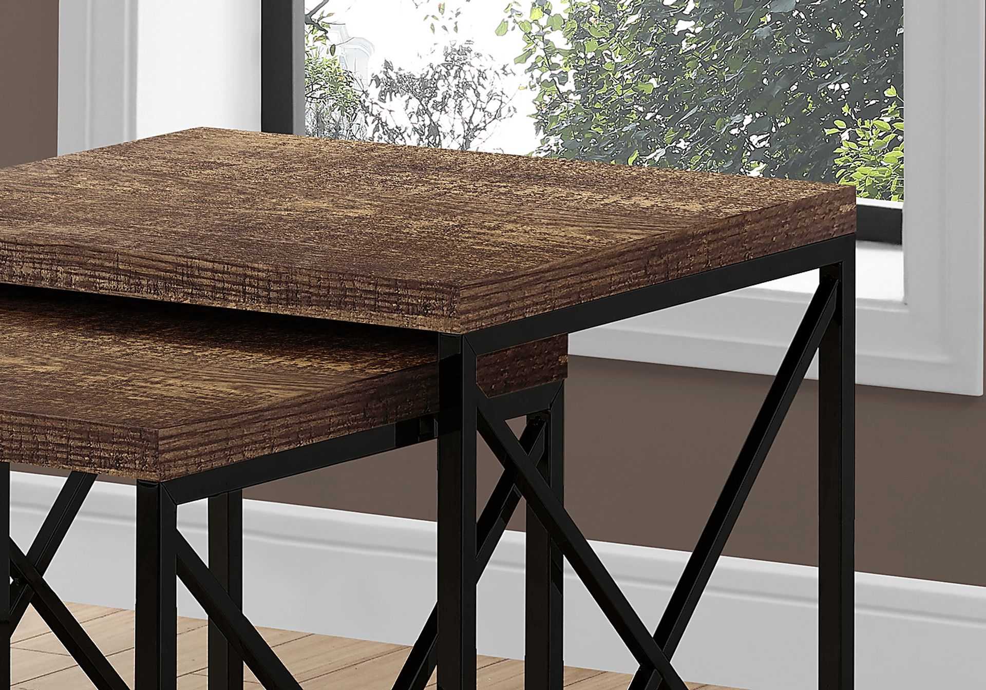 Brillock Brown Nesting Tables - Image 3