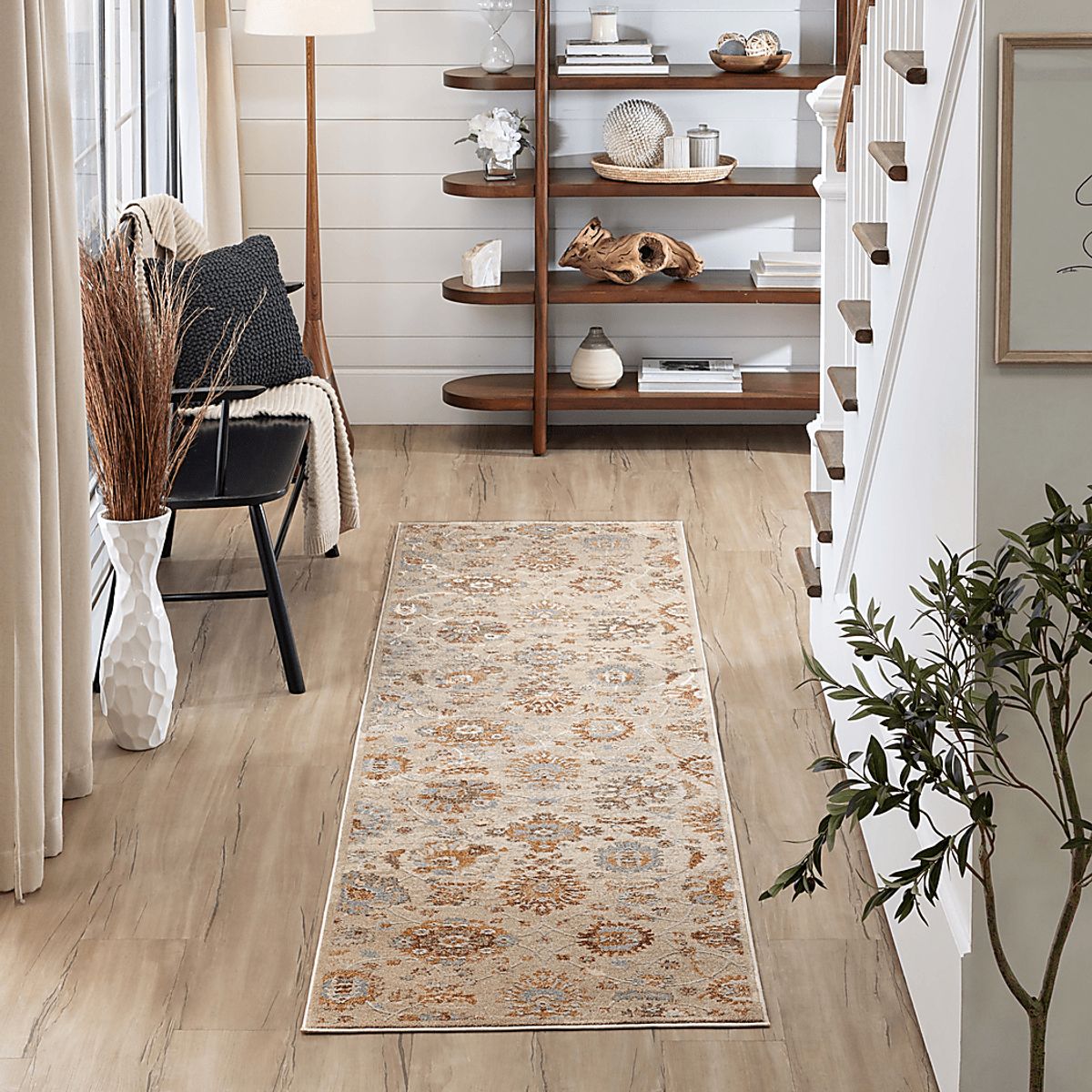 Briman Beige Rugs | Rooms to Go