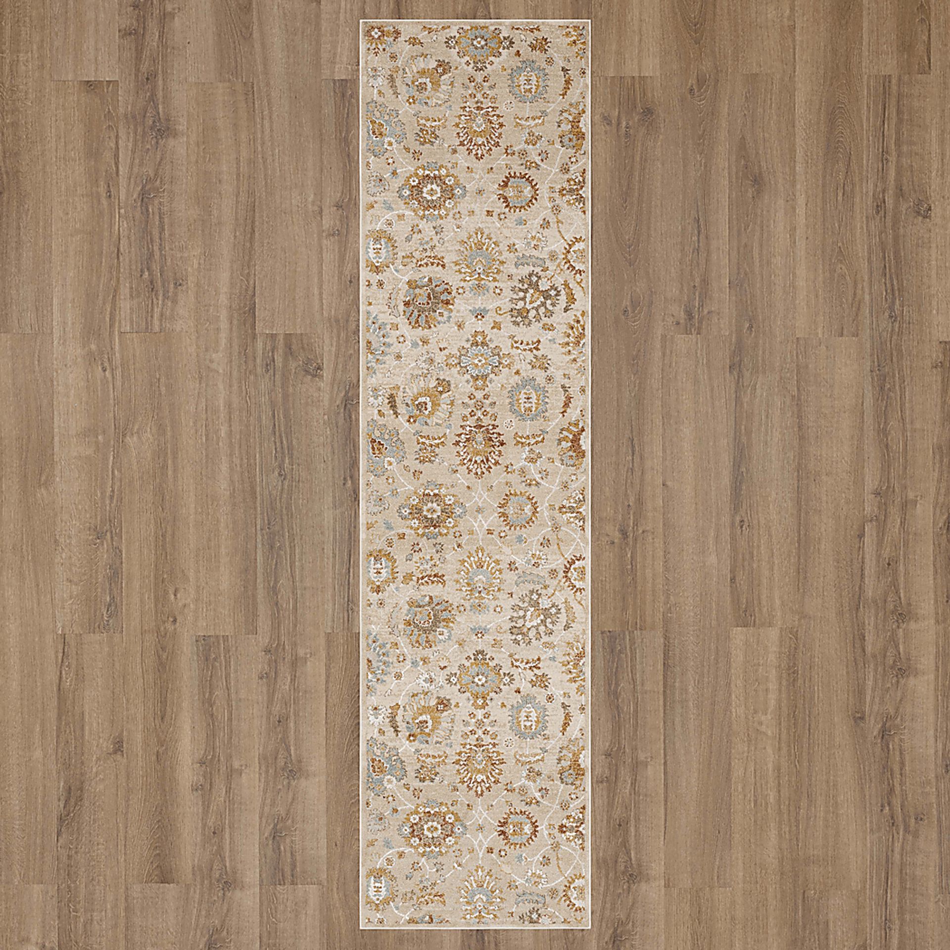 Briman Beige 2'6 x 10' Runner Rug - Image 3