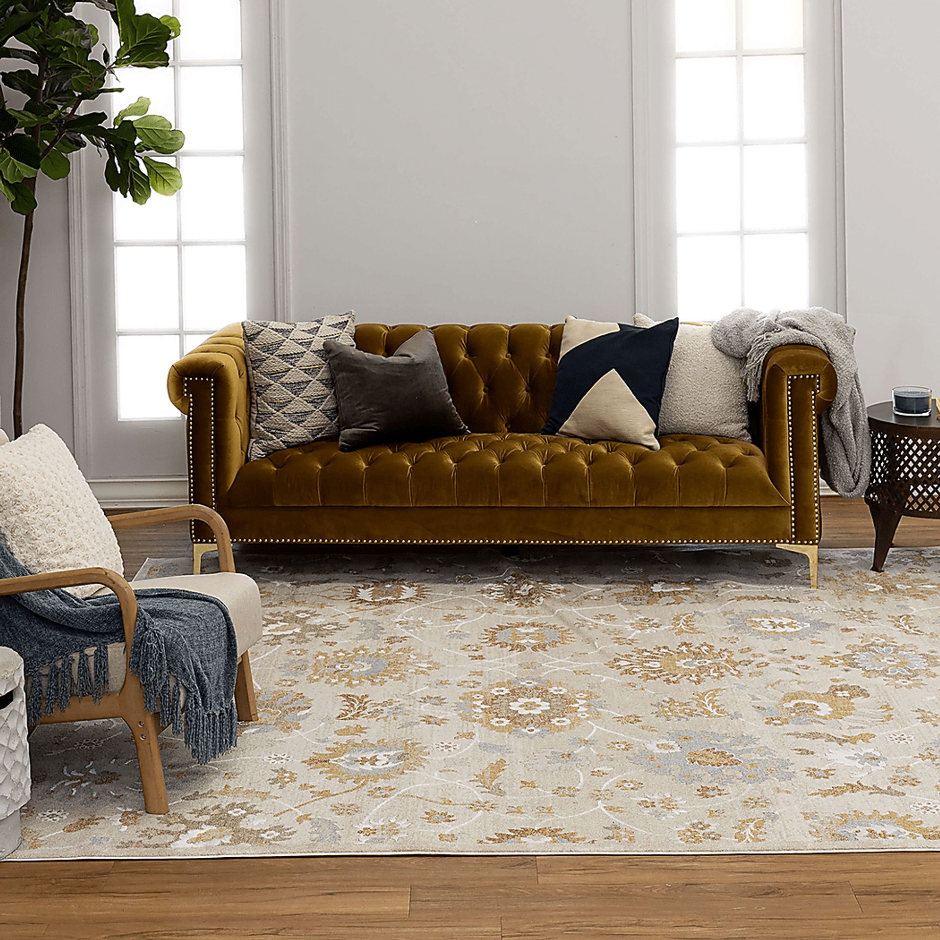 Briman Beige 7'10 x 10'3 Rug - Image 2