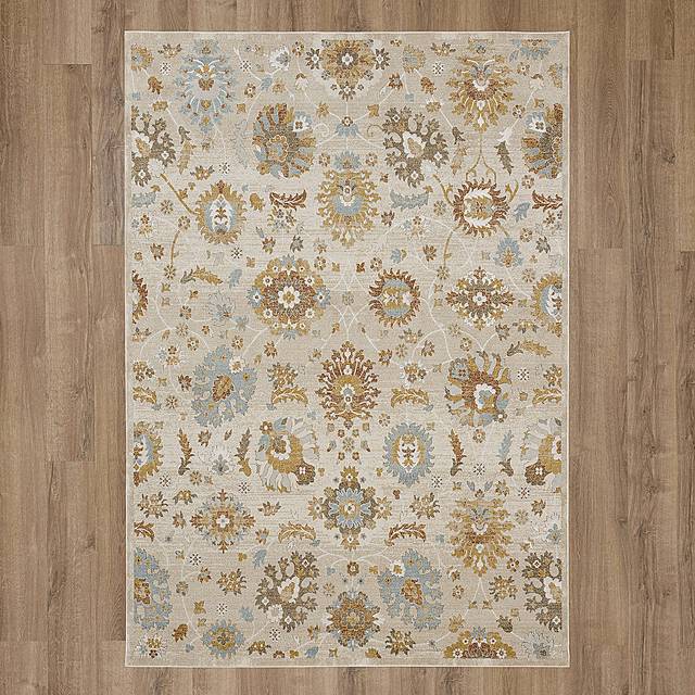 Briman Beige 7'10 x 10'3 Rug - Thumbnail - Image 4