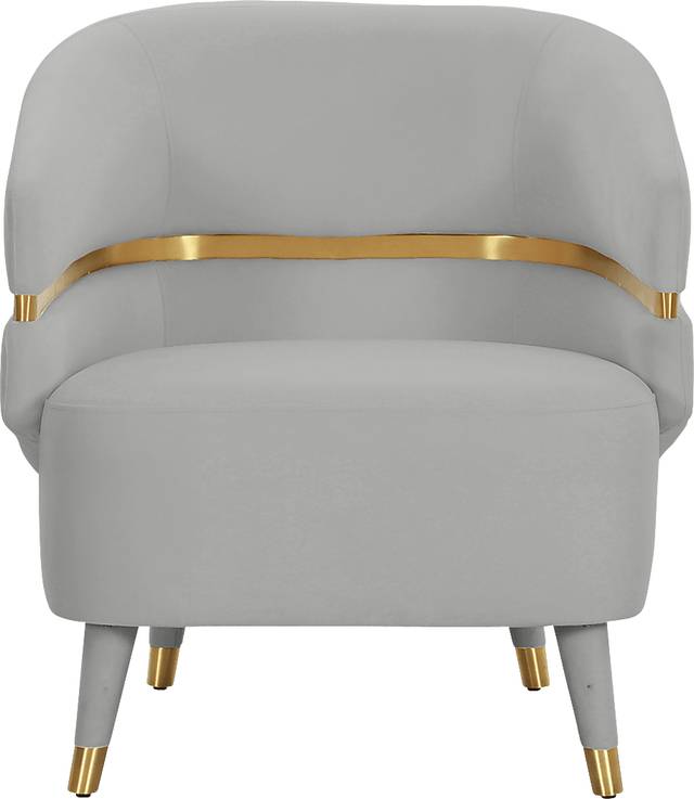 Brimer Gray Accent Chair - Thumbnail - Image 3