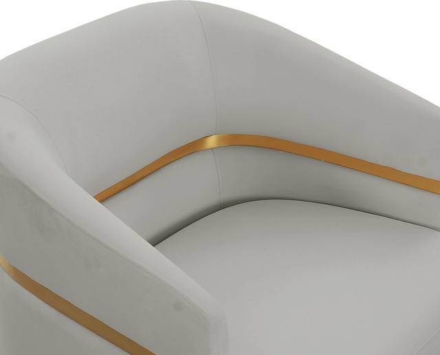 Brimer Gray Accent Chair - Thumbnail - Image 5