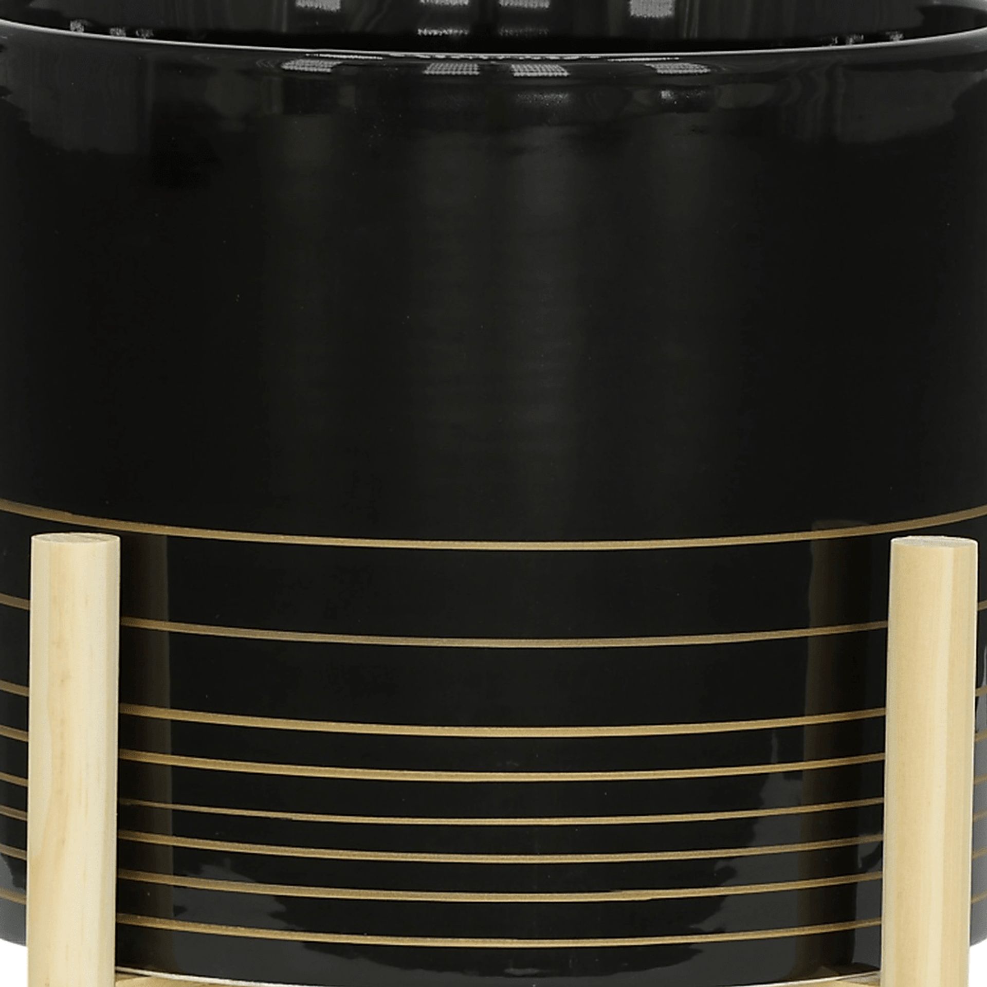 Brimlane Black Planter - Image 8