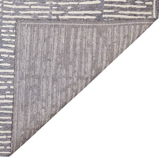 Brimley Blue 6'6 x 9'4 Indoor/Outdoor Rug - Thumbnail - Image 6