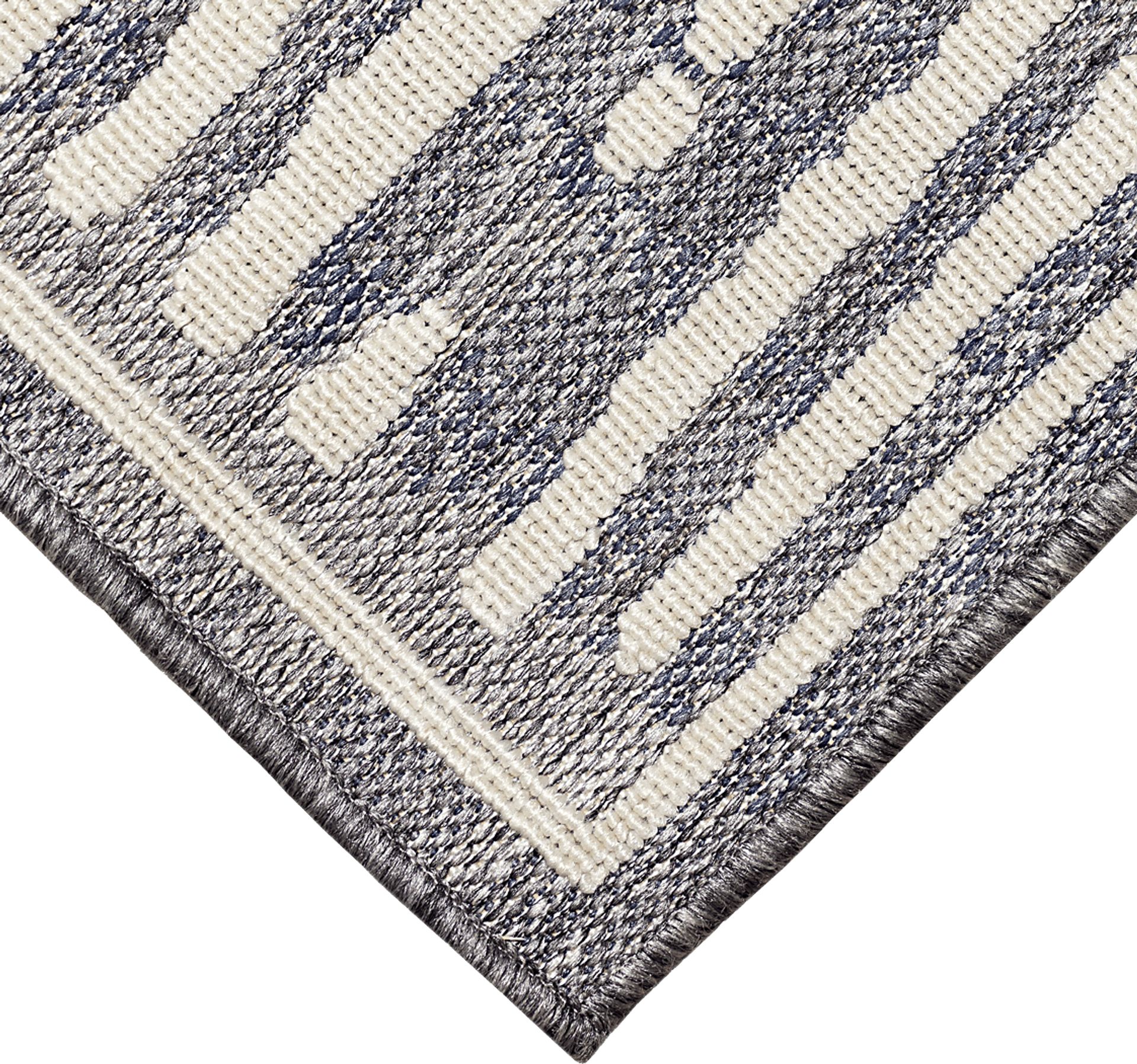Brimley Blue 6'6 x 9'4 Indoor/Outdoor Rug - Image 7