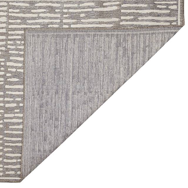 Brimley Gray 5'3 x 7'3 Indoor/Outdoor Rug - Thumbnail - Image 6