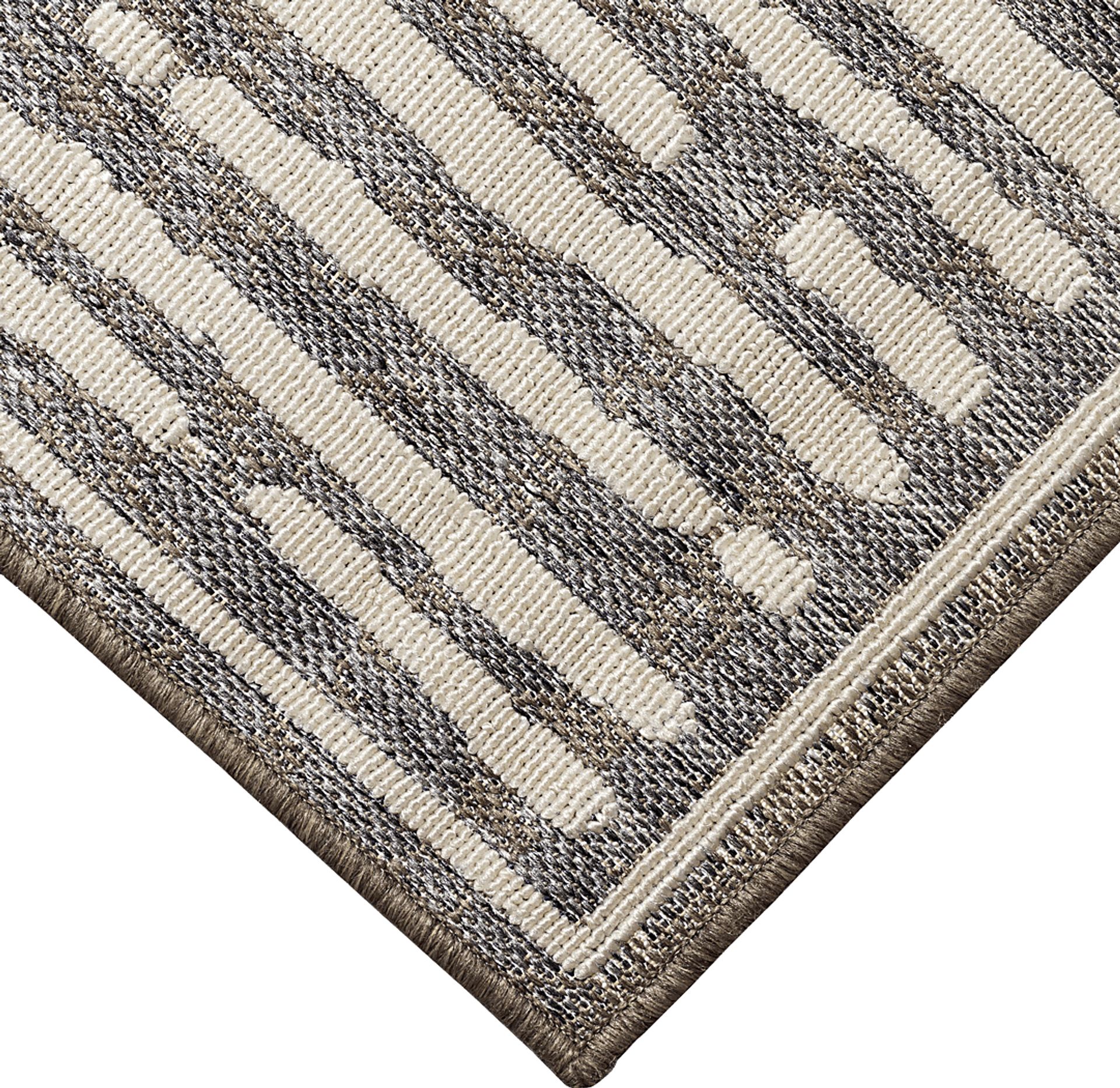 Brimley Gray 7'10 x 9'10 Indoor/Outdoor Rug - Image 7