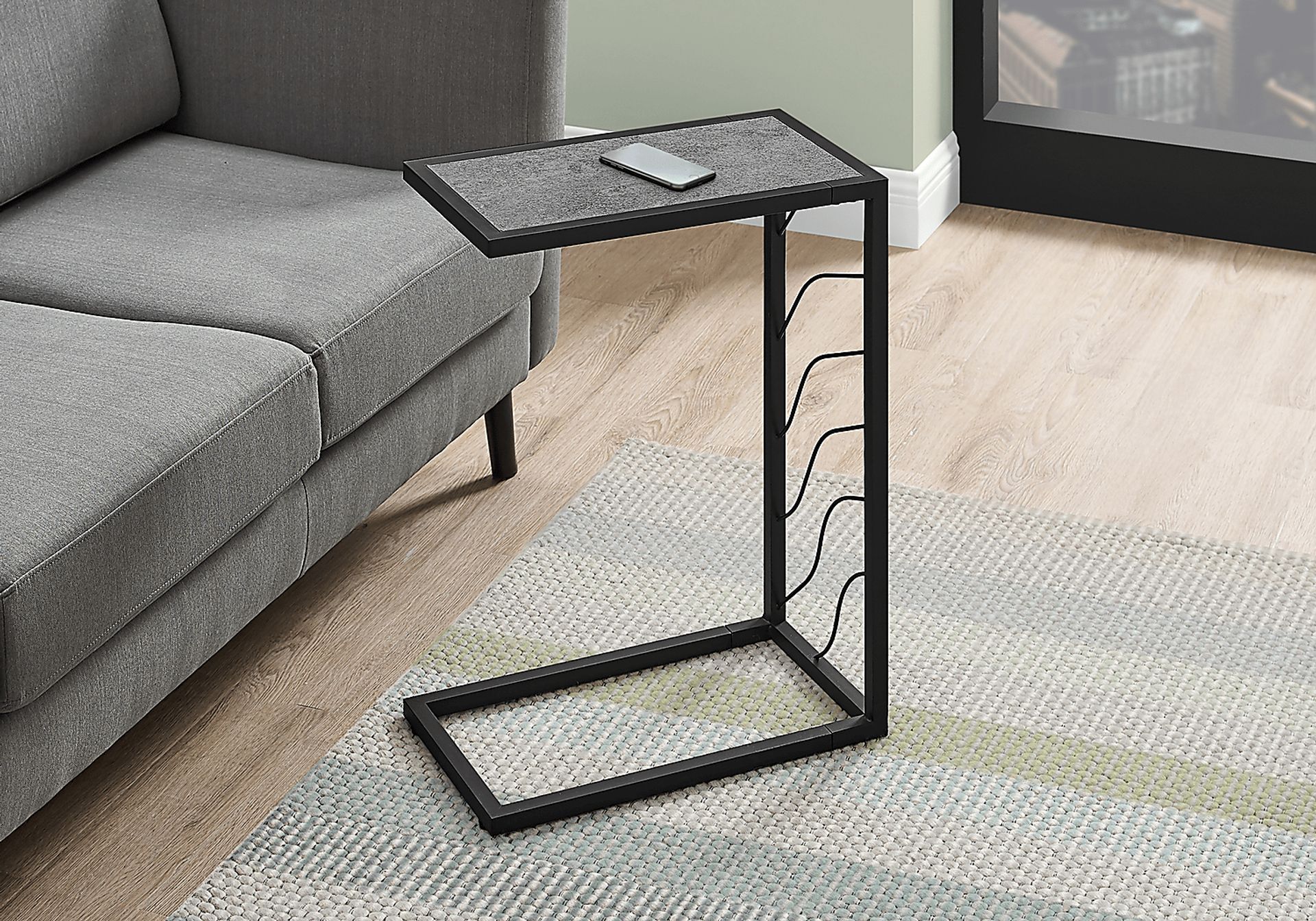 Brimmer Way Gray Accent Table - Image 3