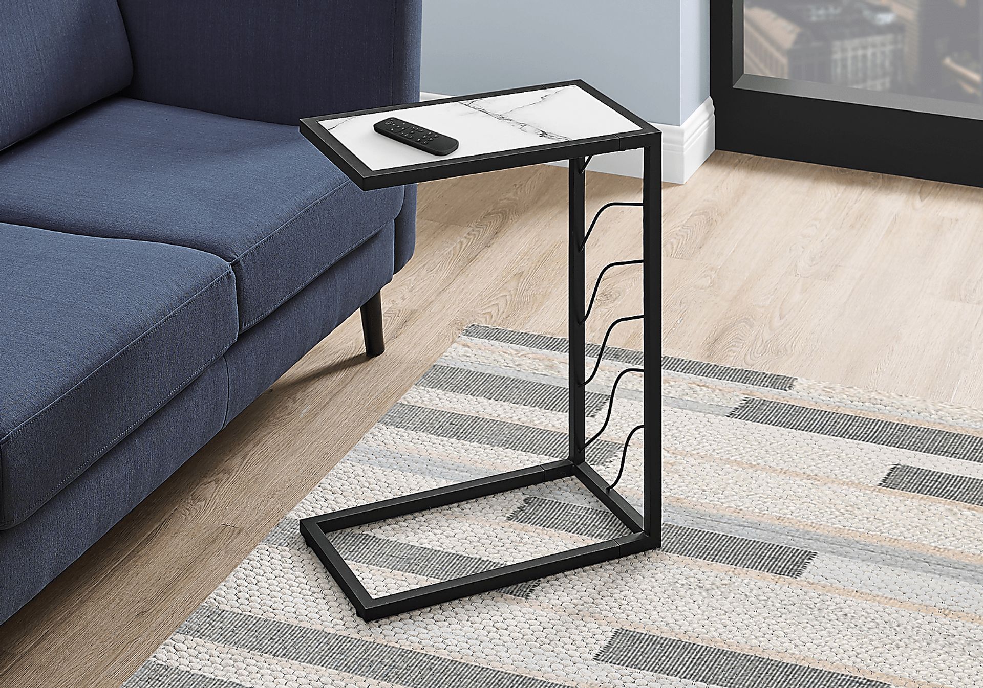 Brimmer Way White Accent Table - Image 3