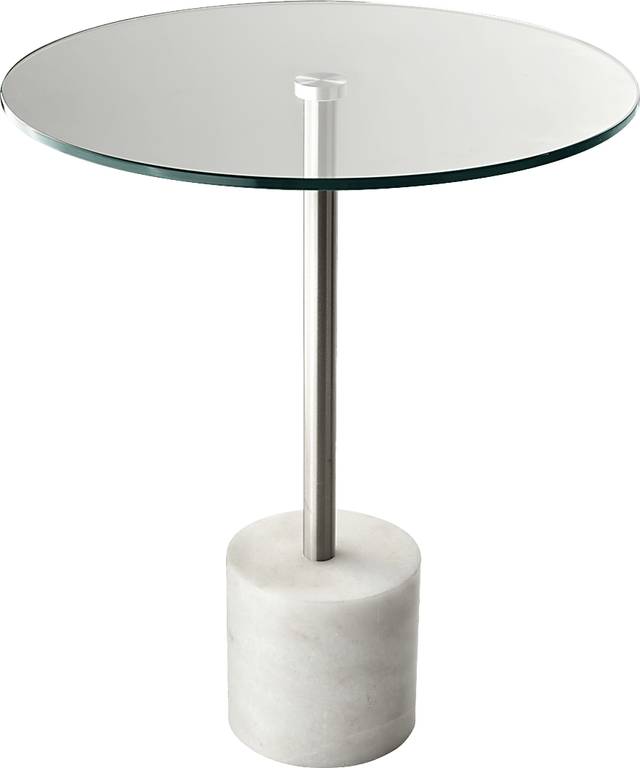 Brimson White Accent Table - Thumbnail - Image 1