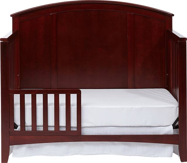 Brindley Brown Cherry Convertible Crib - Thumbnail - Image 5
