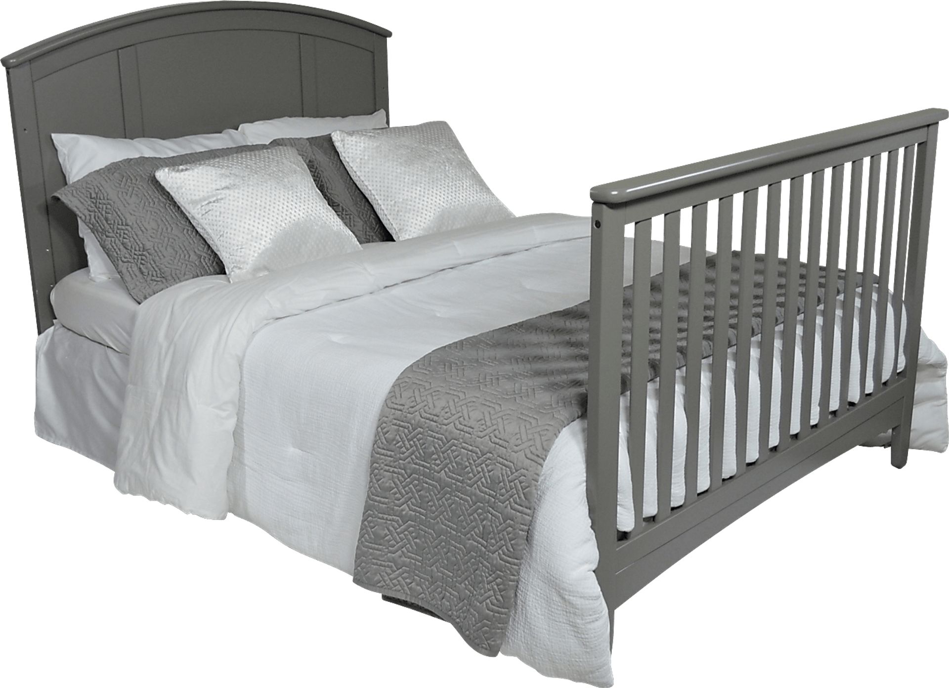 Brindley Gray Convertible Crib - Image 7
