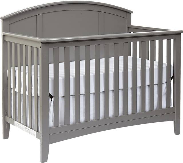 Brindley Gray Convertible Crib - Thumbnail - Image 1