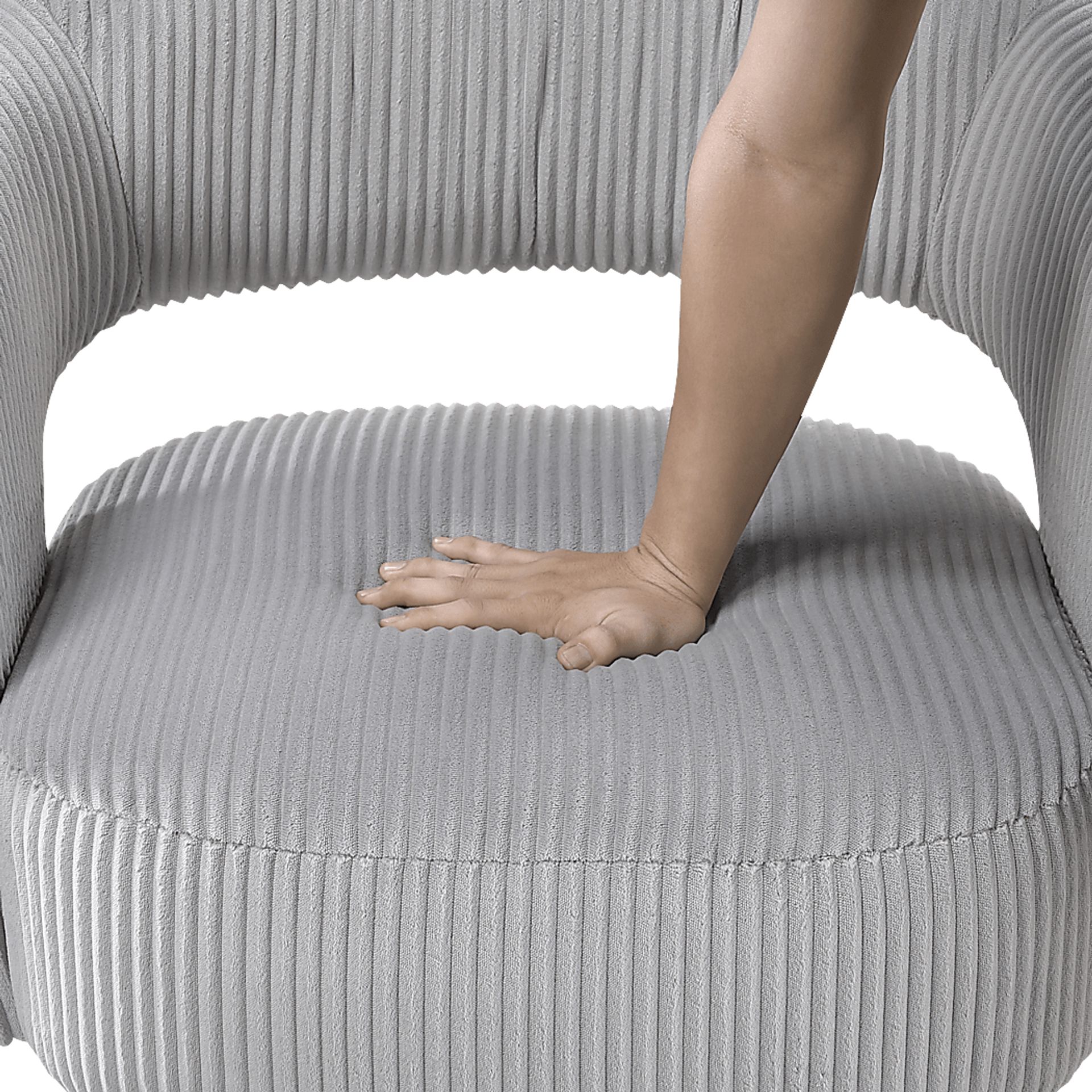 Brindon Gray Accent Chair - Image 5