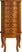 Brinegar Brown Jewelry Armoire