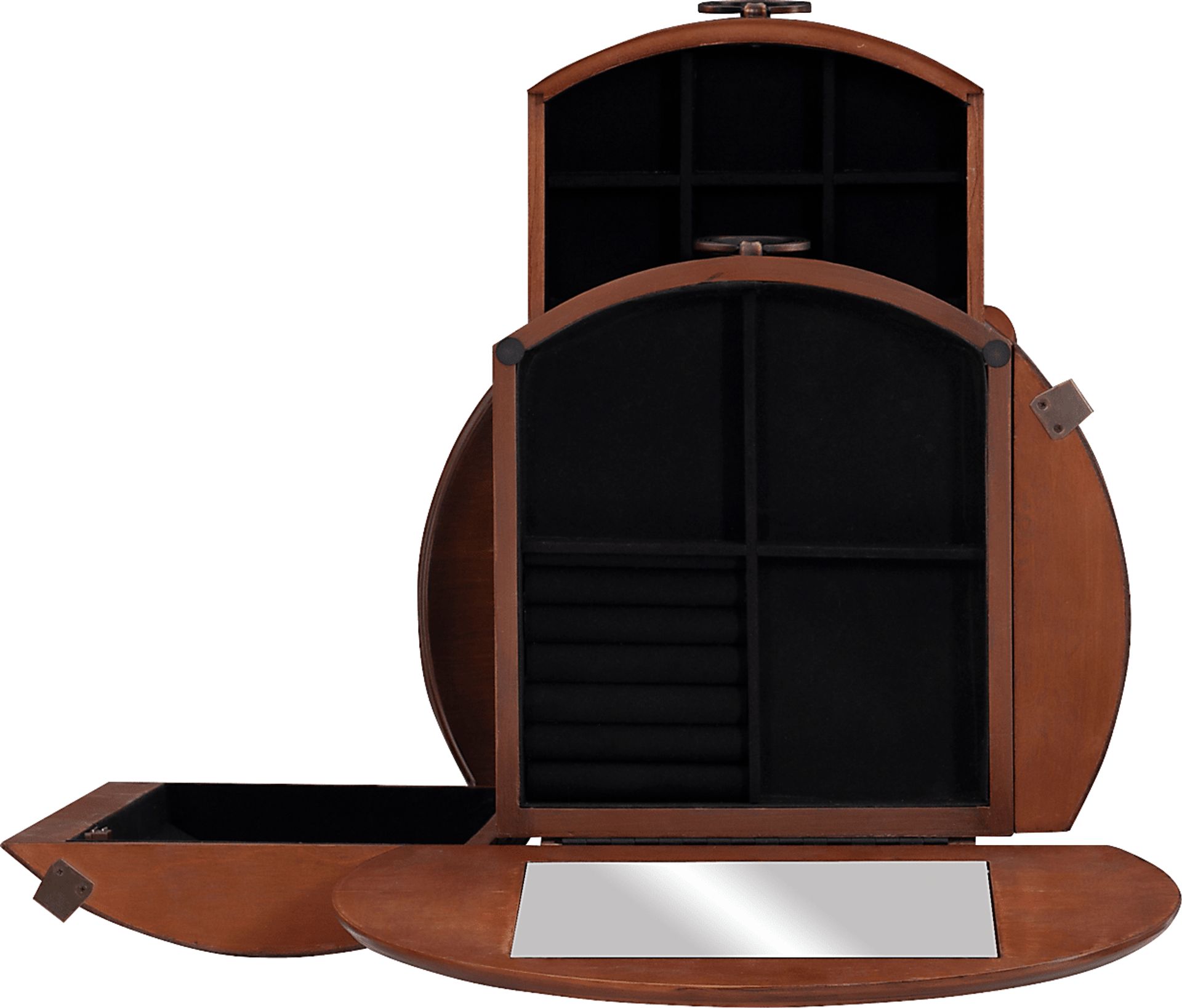 Brinegar Cherry Jewelry Armoire - Image 11