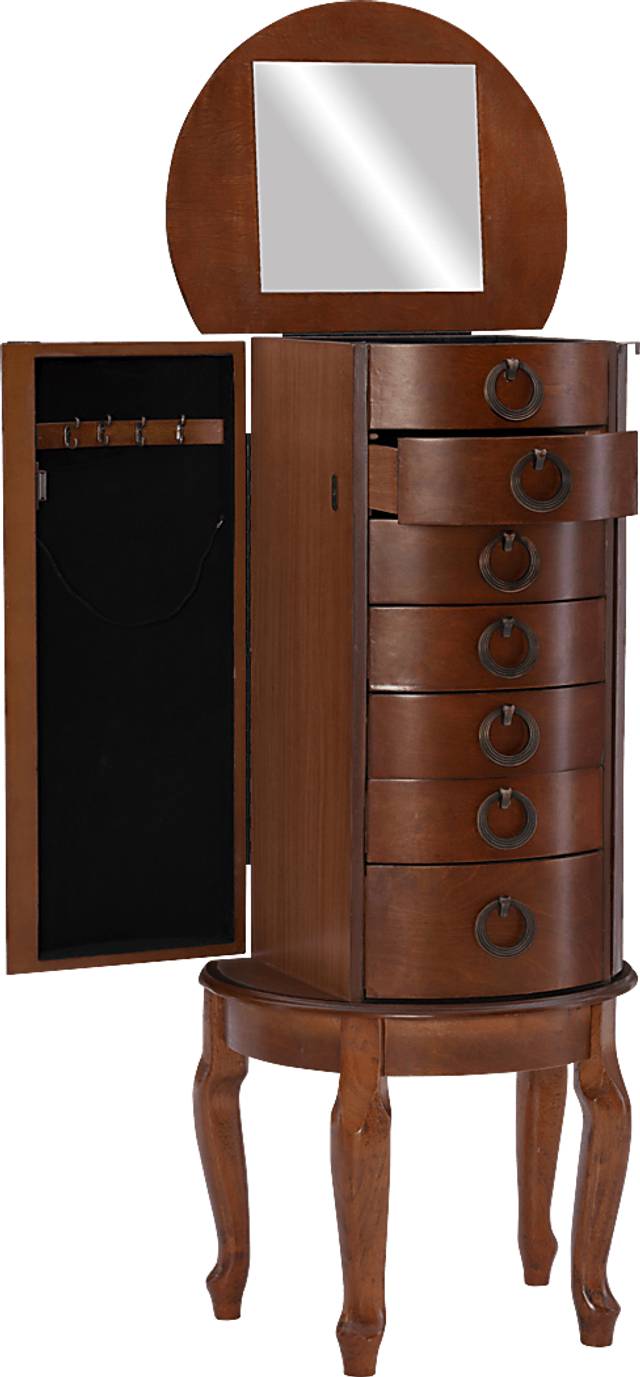 Brinegar Cherry Jewelry Armoire - Thumbnail - Image 9