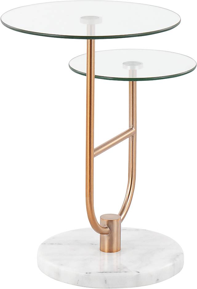 Bringhurst White Accent Table - Thumbnail - Image 4