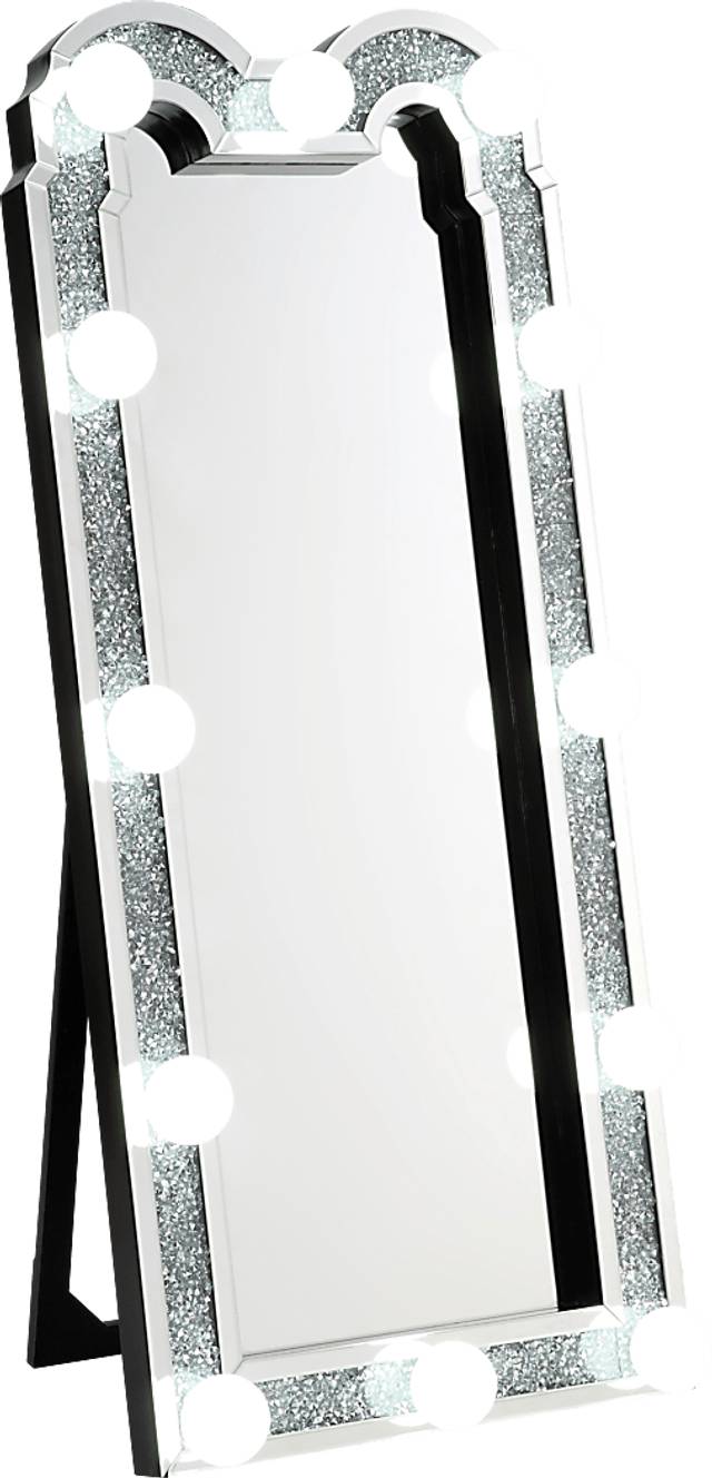 Brinkey Silver Floor Mirror - Thumbnail - Image 1